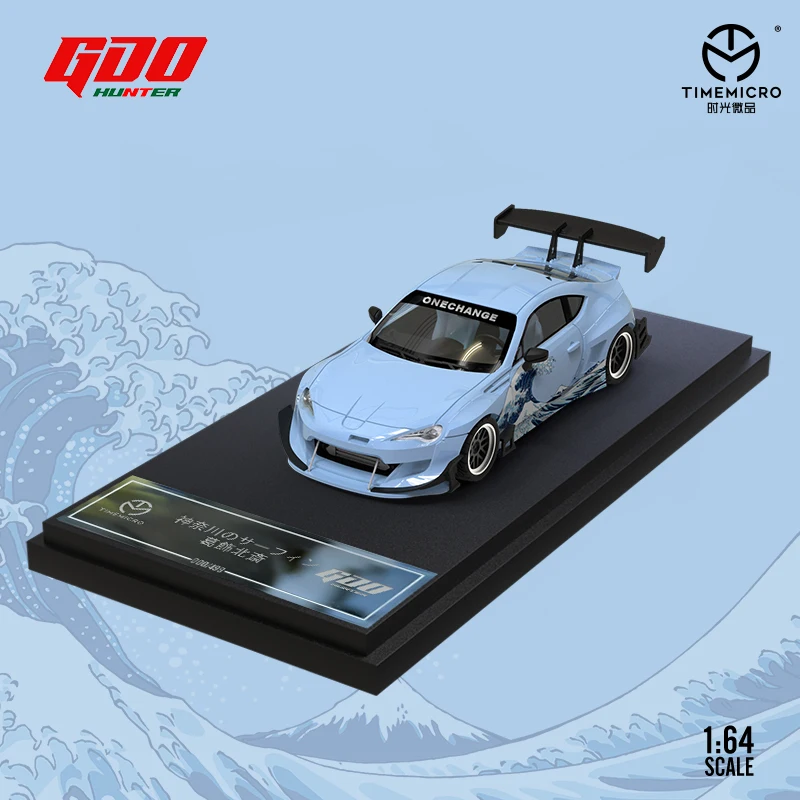 GDO X TimeMicro 1:64 Kanagawa painted  86 alloy car model