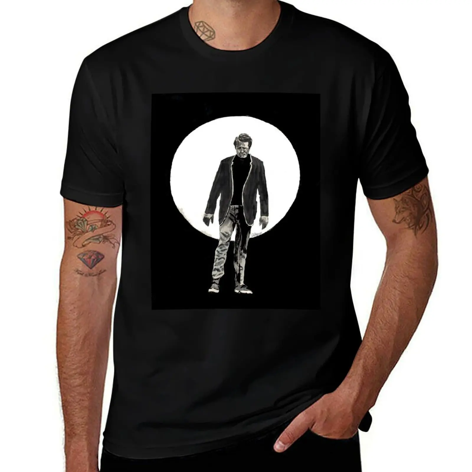 The Prisoner and Rover T-Shirt High Elasticity Sports Tee Shirt T-Shirt