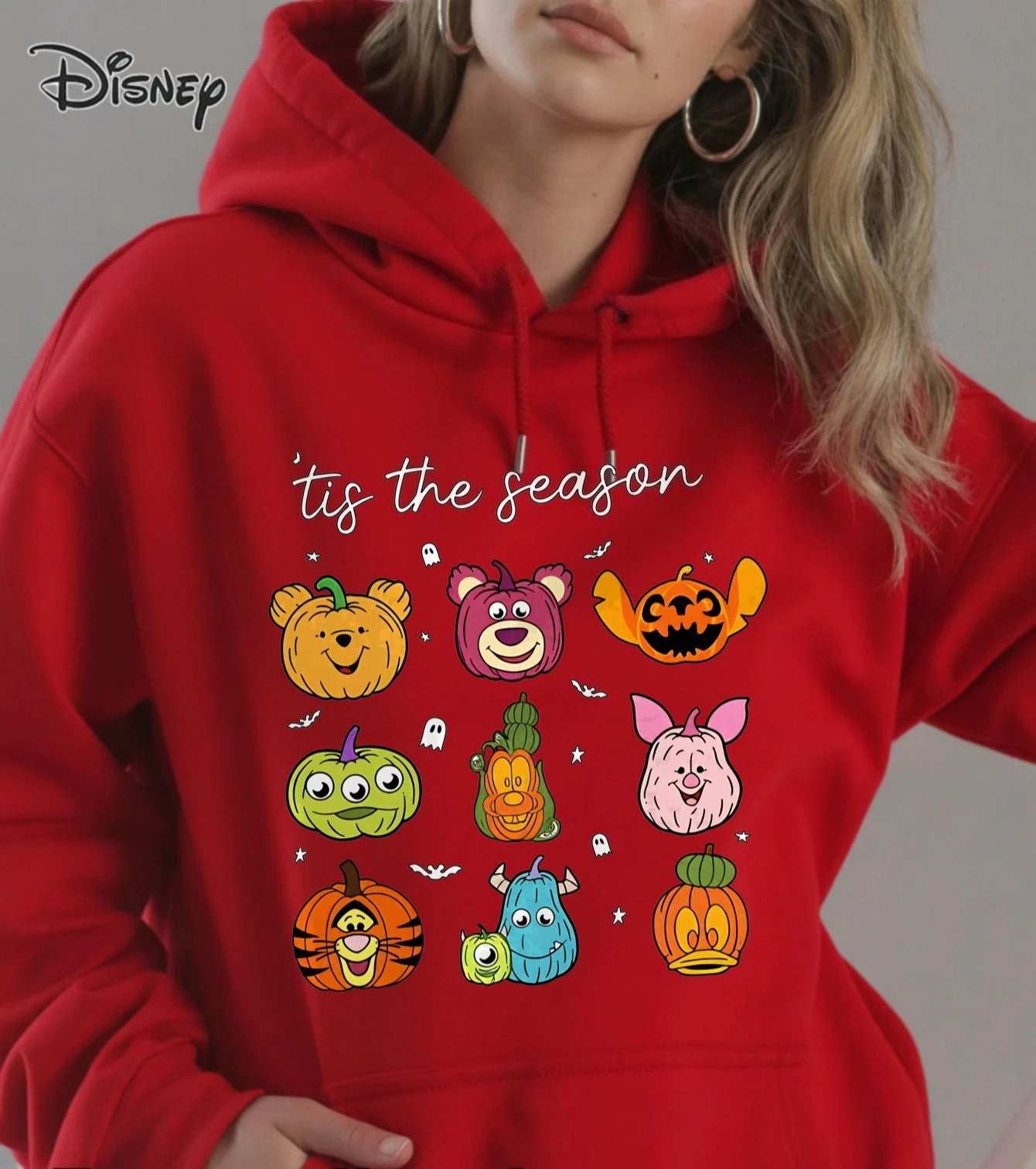 Disney Halloween thème motif femmes à capuche automne hiver décontracté unisexe pull sweat vêtements à capuche Streetwear surdimensionné