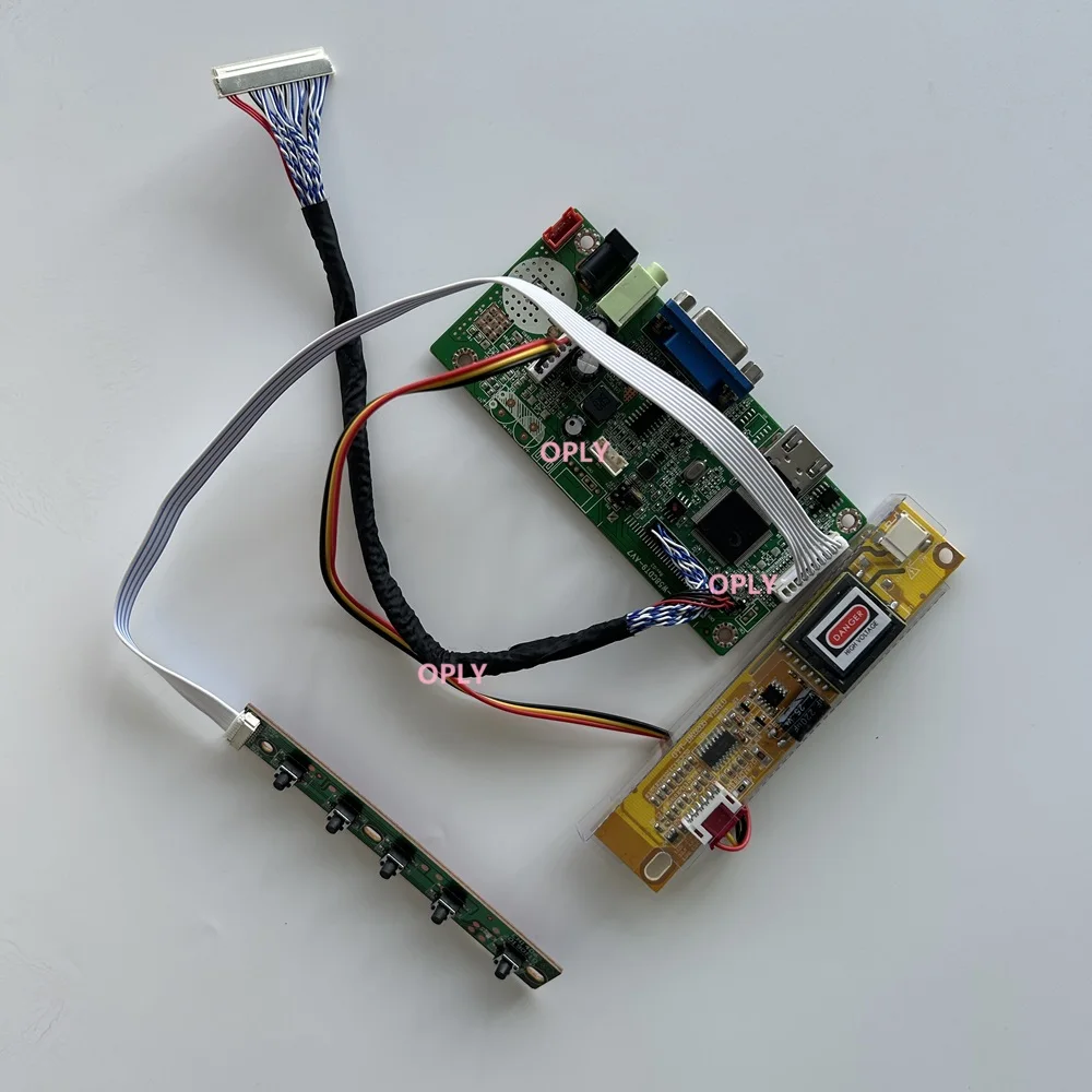 

Плата контроллера 58C HDMI-совместимый комплект VGA для N150X3-L07 N150X3-L0A N150X3 1024X768 ЖК-панель 15-дюймовый экран монитора DIY