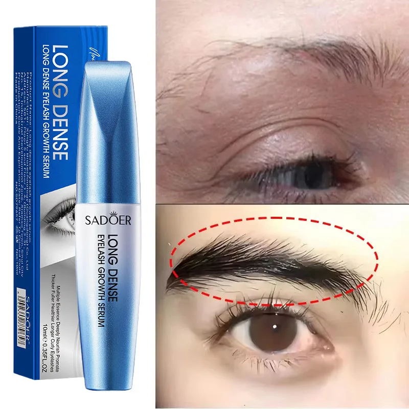 Siero per la crescita rapida delle ciglia Ciglia naturali Enhancer Sopracciglia più spesse Sollevamento Essenza Ciglia più piene Cura degli occhi Cosmetico coreano