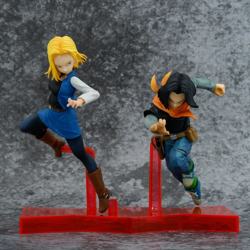 

Anime Dragon Ball Z Figure Android 17 Sprinting PVC Action Figure DBZ No.17 Goku Vegeta Super Saiyan Fighting Model Toy Collecti