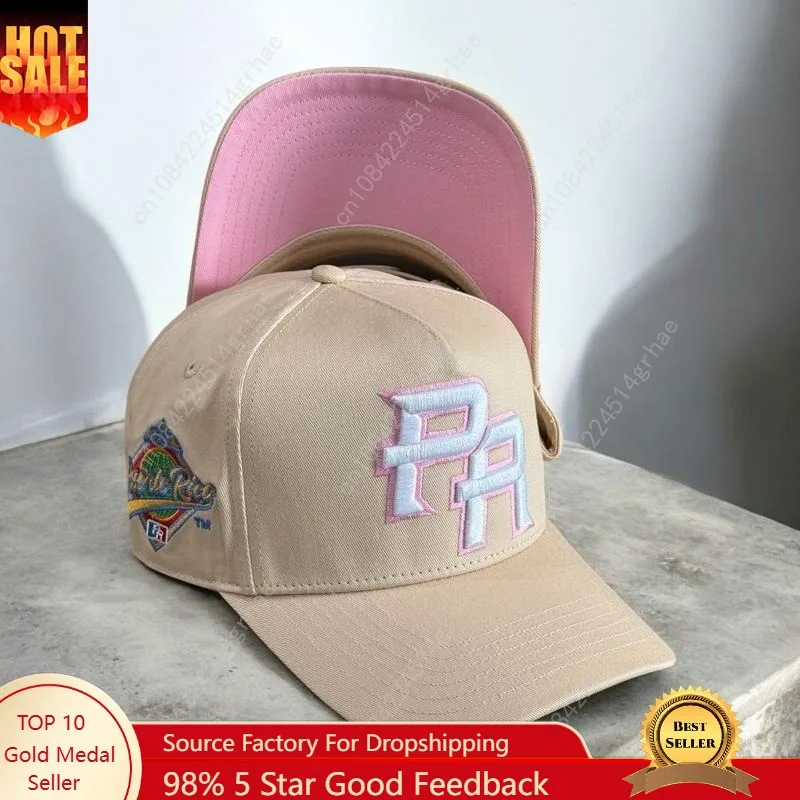 

PR Patch Two Tone Adjustable Baseball Cap Unisex Sun Hats Woman Man High Quality Outdoor Truck Hats Brim Flexfit Fitted Hats