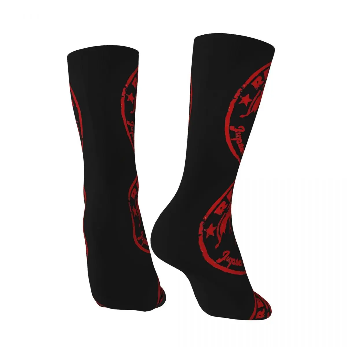 Happy Funny Jupiter Mining Head Red Dwarf Men's Socks Retro Harajuku Smeg Hip Hop Novelty Seamless Crew Crazy Sock Gift Printed