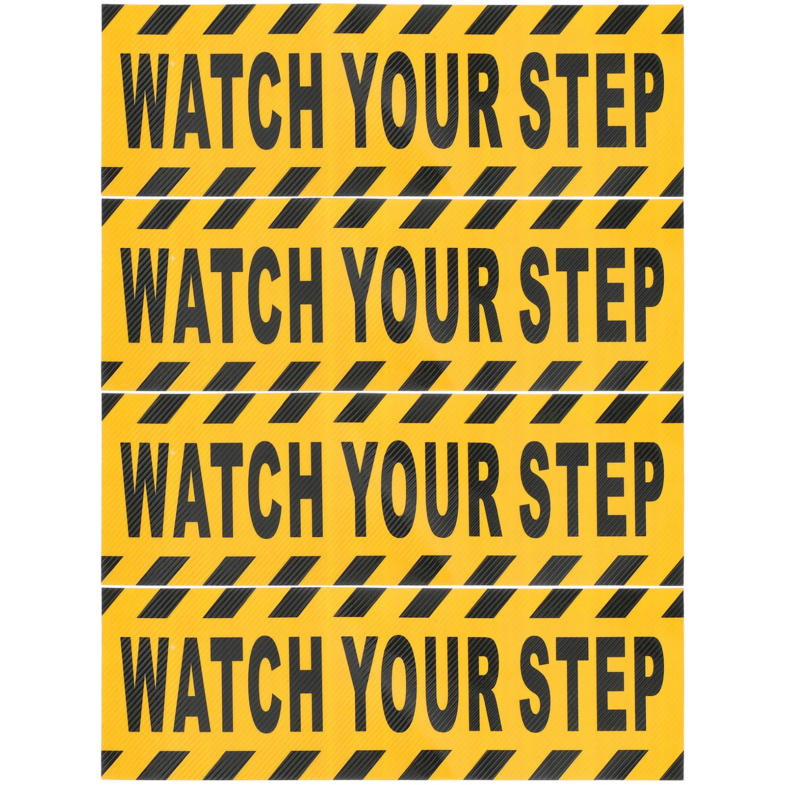 Рисунок 6 - черные, желтые противоскользящие наклейки на пол