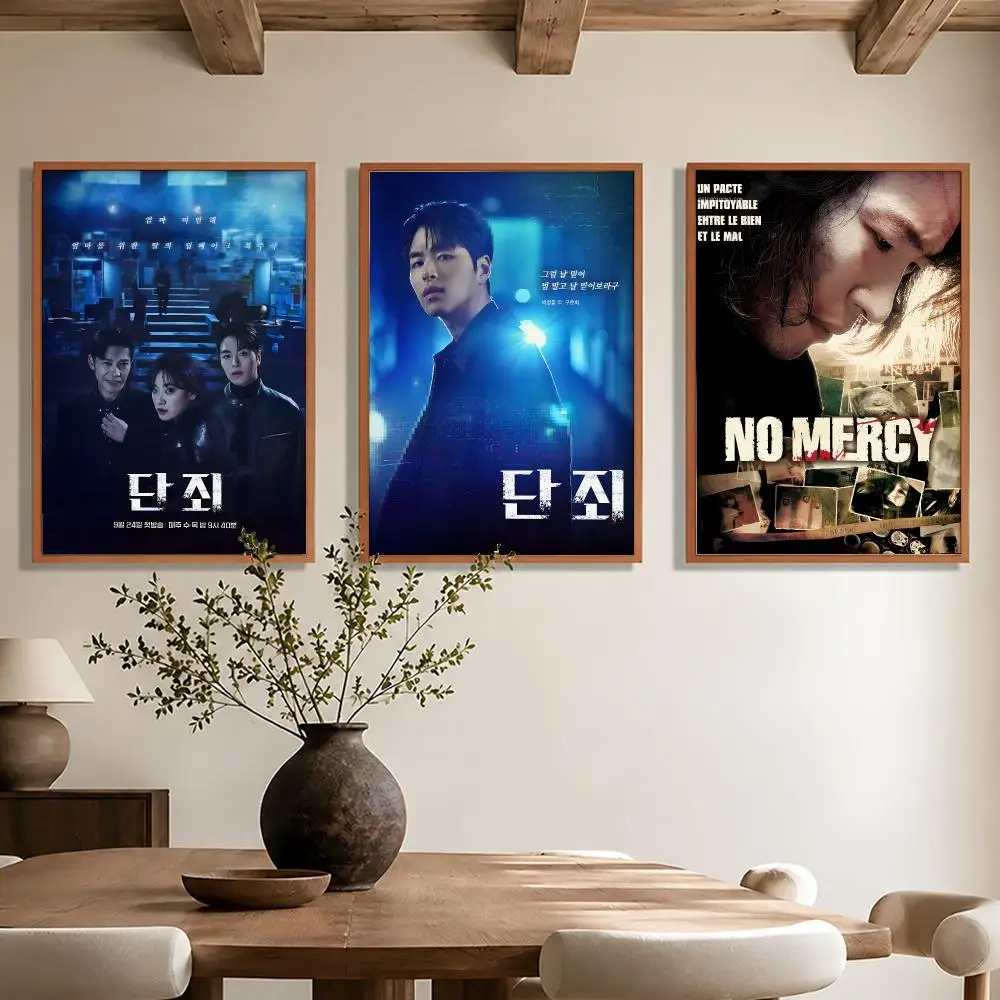 Sharp Movie NoMercy Poster Waterproof Self-adhesive Stickers, Coffee Dorm Bedroom Wall Decals, Gift