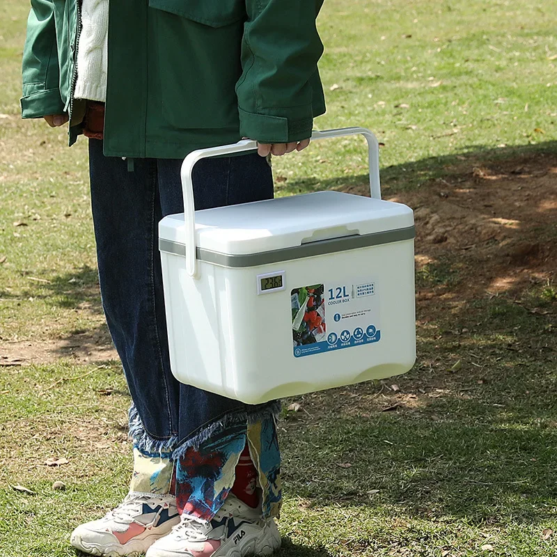 Scatola isolata stalla commerciale conservazione degli alimenti e conservazione frigorifera secchiello per il ghiaccio portatile campeggio all'aperto Picnic Cooler