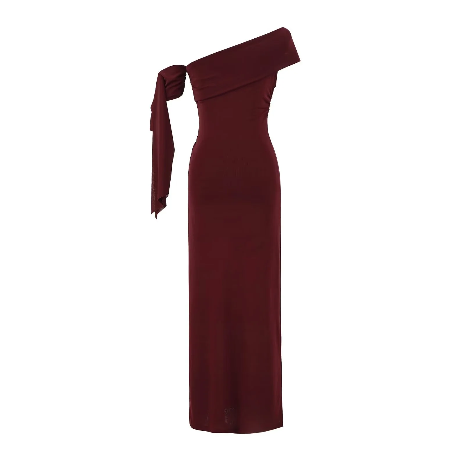 

Sexy Pure Desire Sle Off-oulder Sa Dr Slimming Outerwear Hot Girl Long Skirt High Waist Soft Material Summer Dr