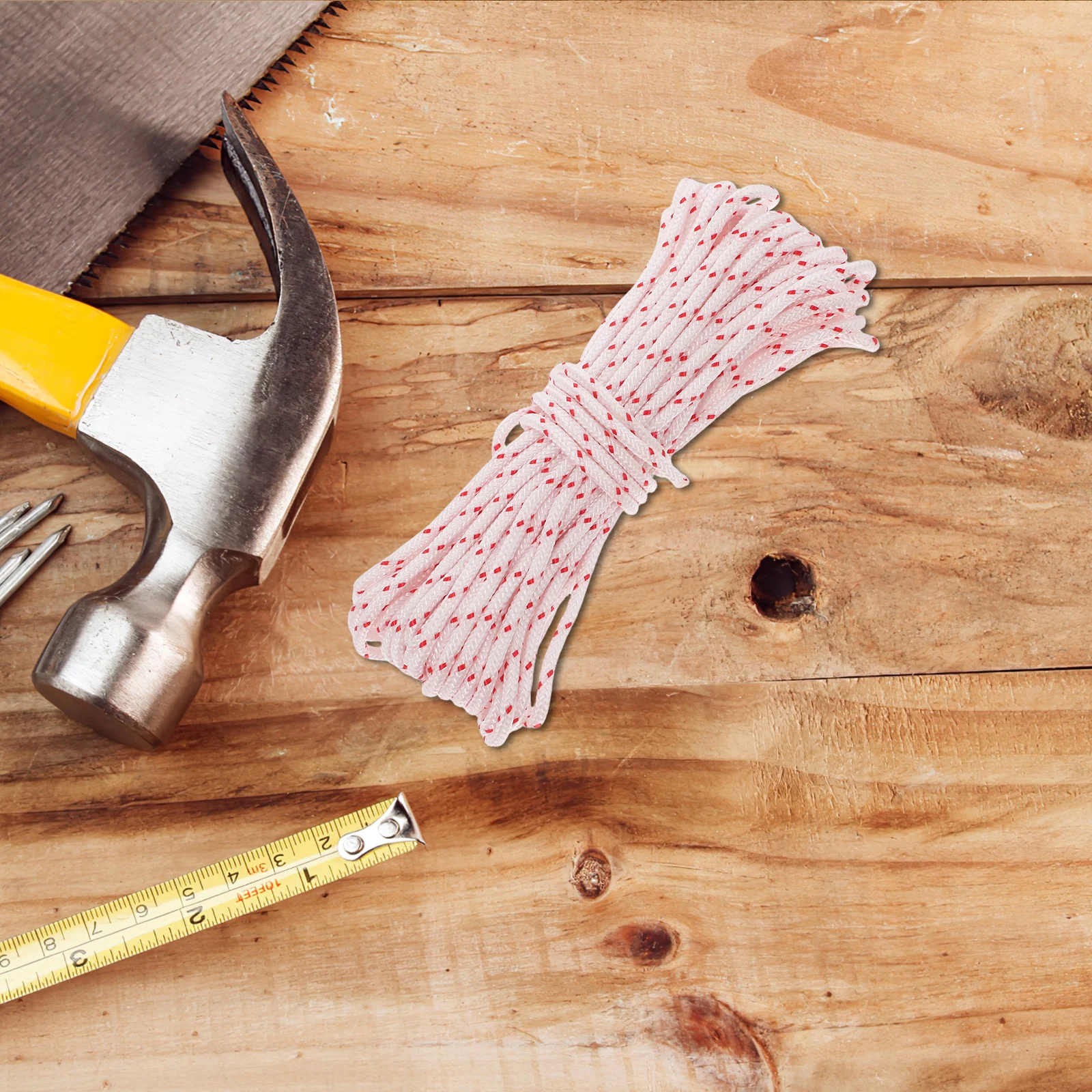 

1 Roll Lawn Mower Pull Cord Replacement Starter Rope For Chainsaw Trimmer Engine Parts Compatible With Outdoor Power Tools