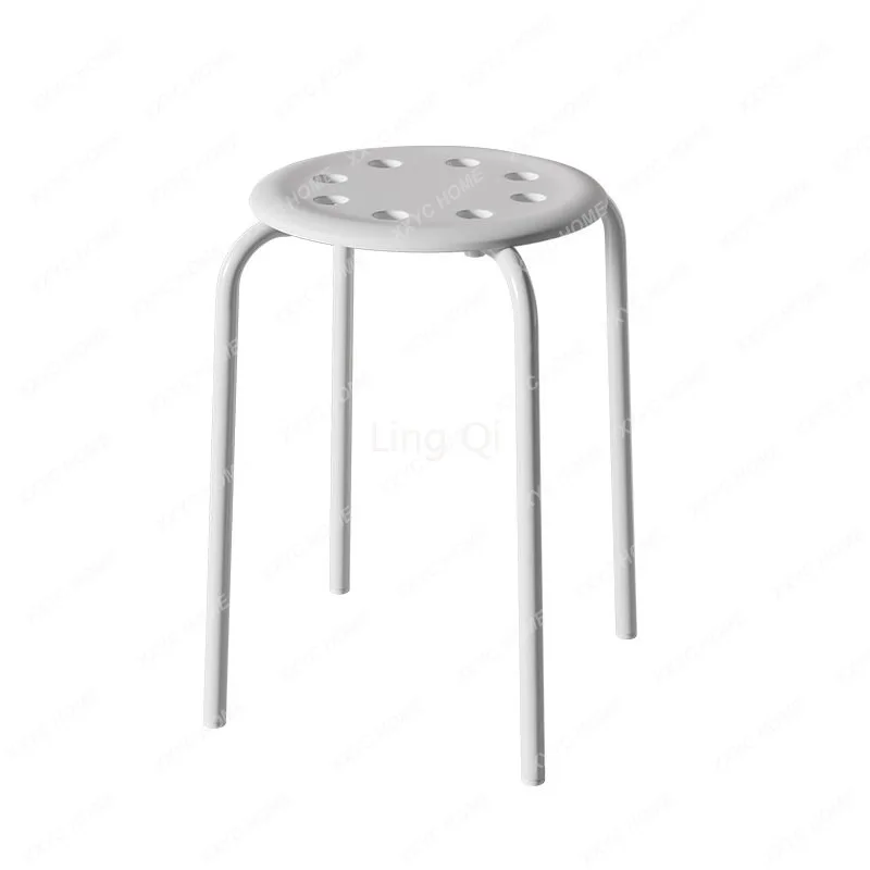 

Counter Foot Stool Ergonomic Leisure Household Nordic Floor Stool Design Apartment Sillas Para Comedor Nordic Furniture