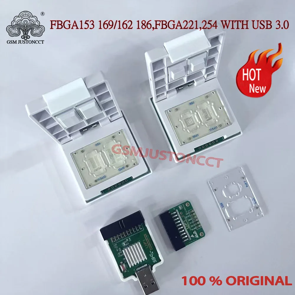 

Разъем EMMC eMCP + разъем eMMC/eMCP 2 в 1 + сверхскоростной считыватель USB3.0 USD/eMMC для ключа EMMC