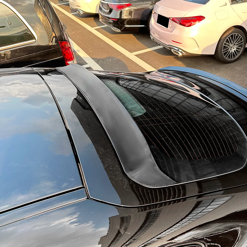 Rear Spoiler For Mercedes Benz GLC Coupe C254 2023 2024+ AMG Car Rear Roof Spoiler Lip Trim