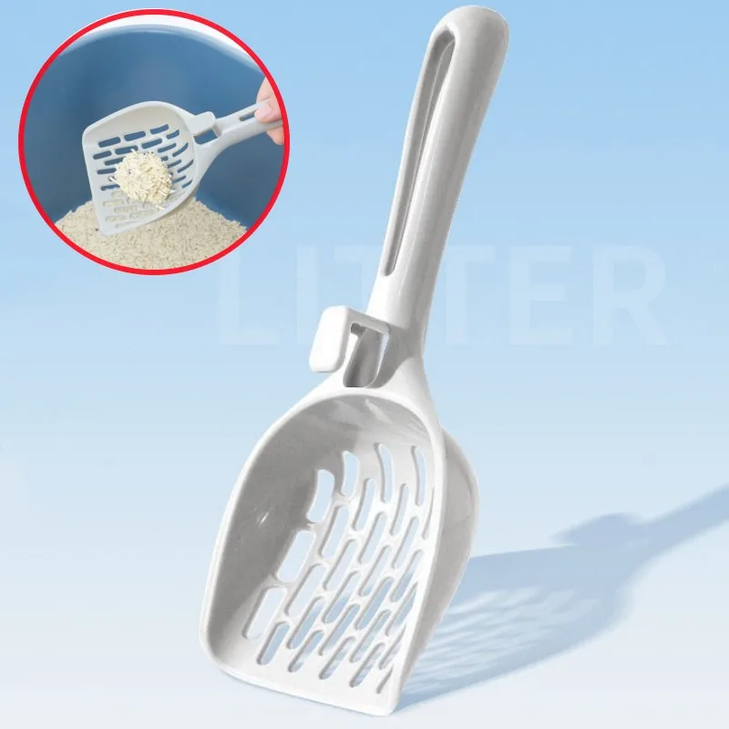 Cat Litter Scoop Large Size Cat Litter Shovel Hangingable Sand Scoop for Cats Toilet Cleaning Big Hole Sand Scoops Pet Supplies