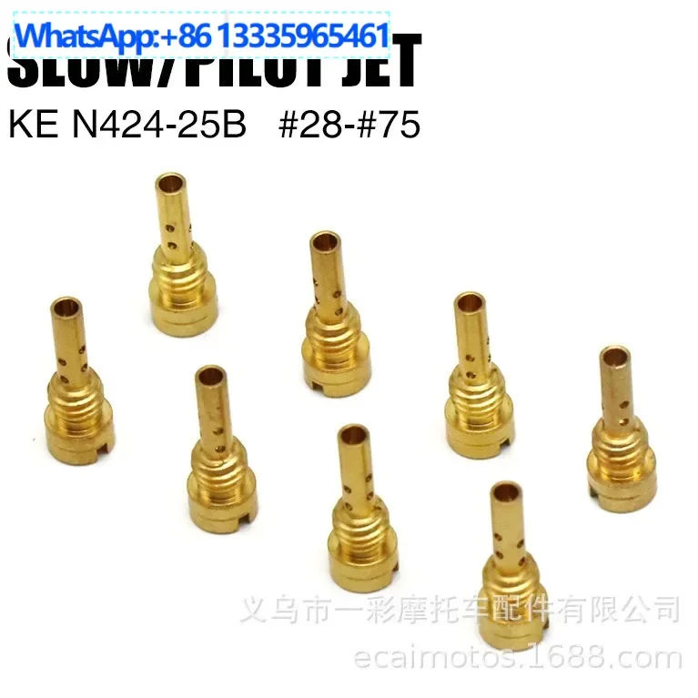 

10PCS for yamaha KEIHIN FCR 28 30mmCV CVK Carburetor Idle Measuring Hole Kit N424-25