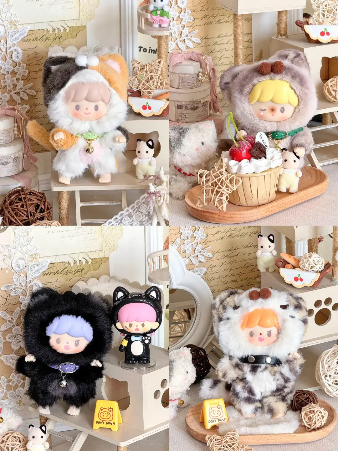 

Looking For Unicorn King Zhuo My Cat Series Vinyl Plush Blind Box Handmade Ornament Mystery Box Anime Action Doll Toy souvenir