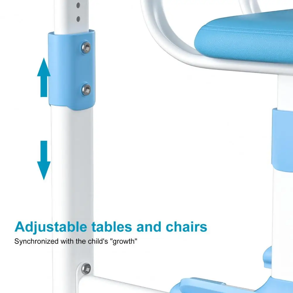 2 Teile/satz Kinder Studie Schreibtisch Stuhl Set Höhe Einstellbar Schule Studie Tisch Stuhl Set Sitzen Corrector Schreibtisch Stuhl Mit Buch Stehen