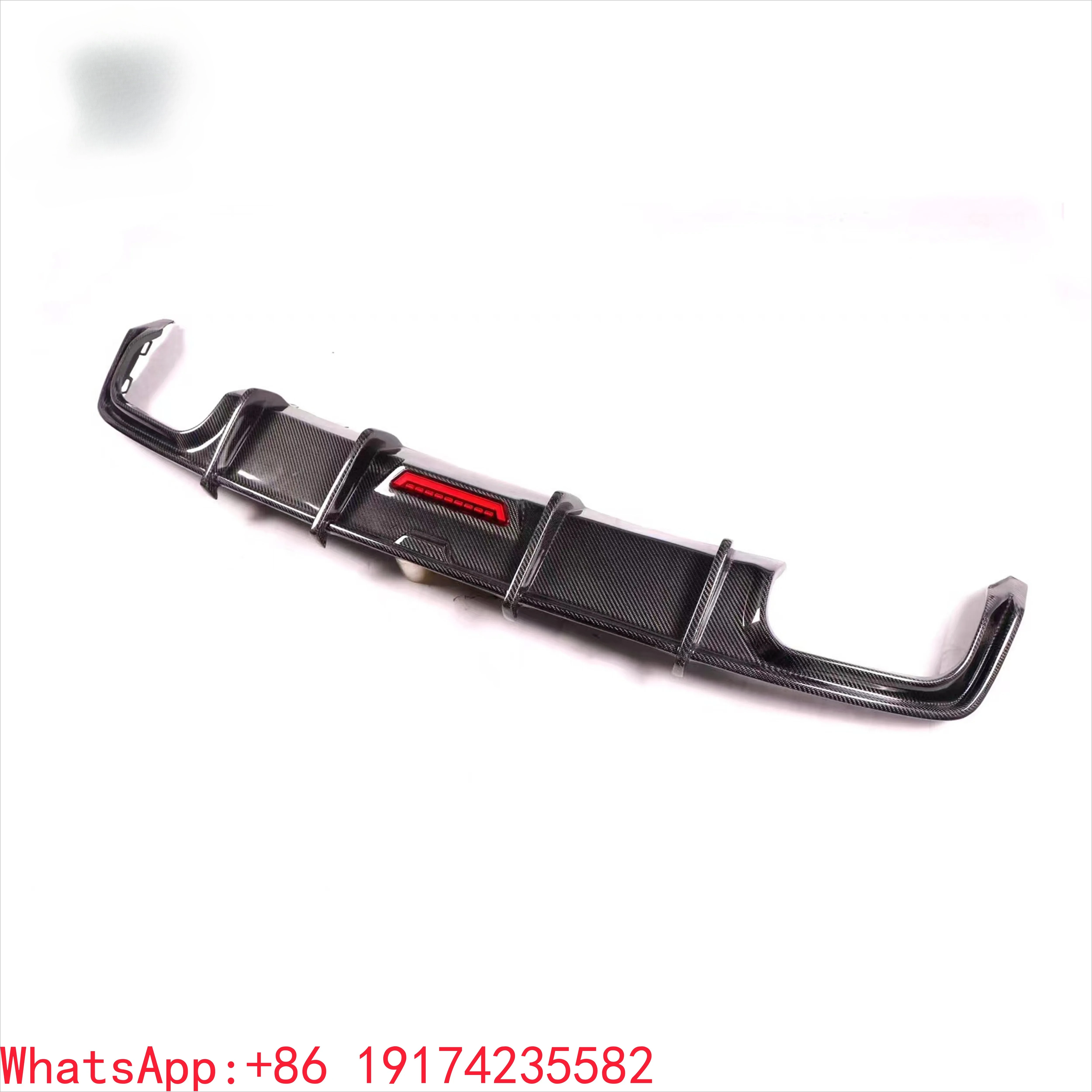 

Led Style A6 Rear Diffuser Separator for A-u-d-i A6 C8 18-21