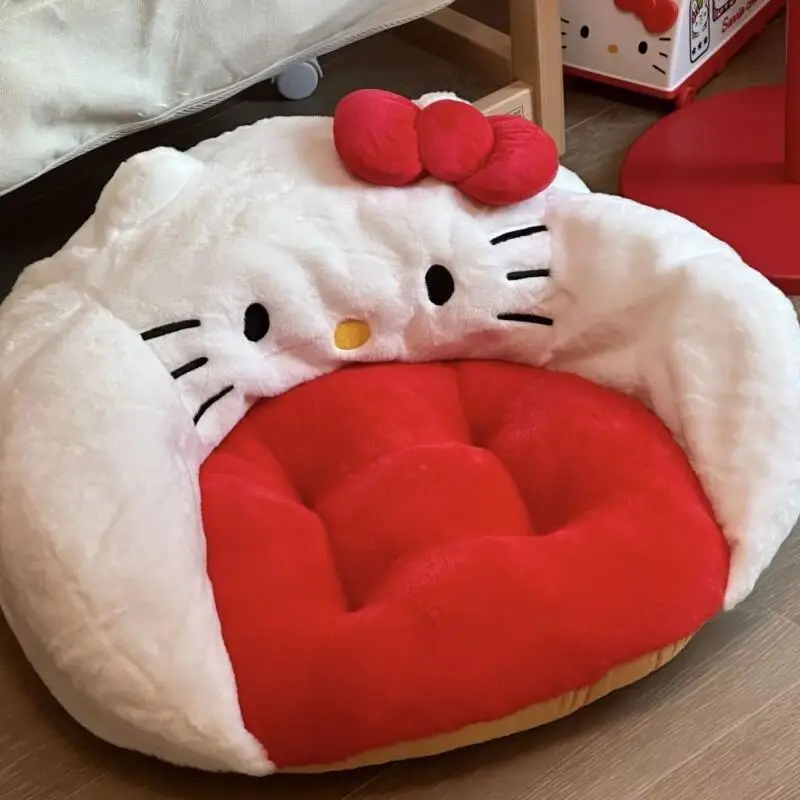 Sanrios Kawaii Kissen Hello Kitty's Home Stuhlkissen Schlafsaal Stuhl Lässiger Komfort Mode Kreatives Geschenk für Freundin