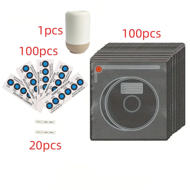 100pcs 34*32cm 3D Filament Vacuum Storage Bags Kit with Pump Reusable Seal Bag Dustproof Moisture Resistant Keep Filament Dry