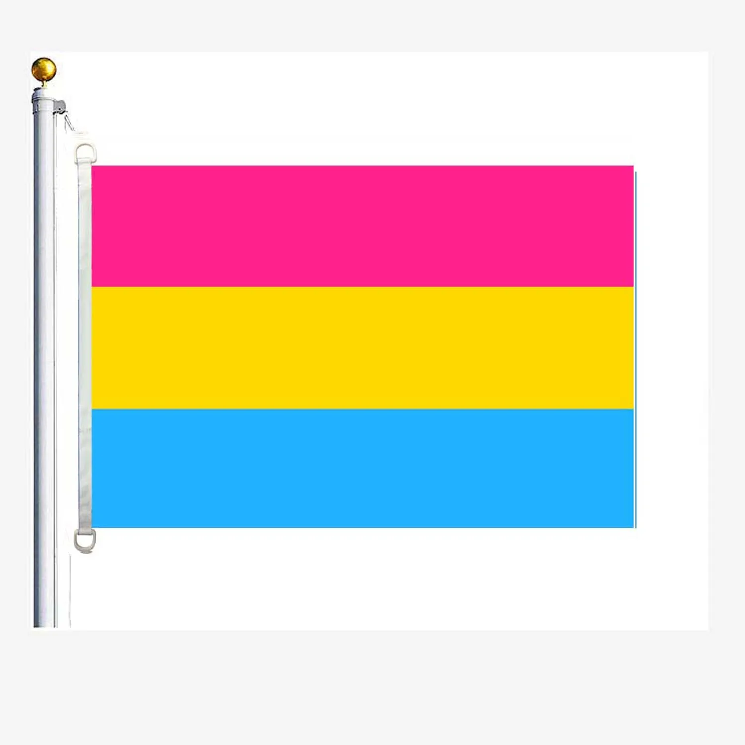 Pansexuality  flag,90*150CM ,100% polyester,  banner,Digital Printing