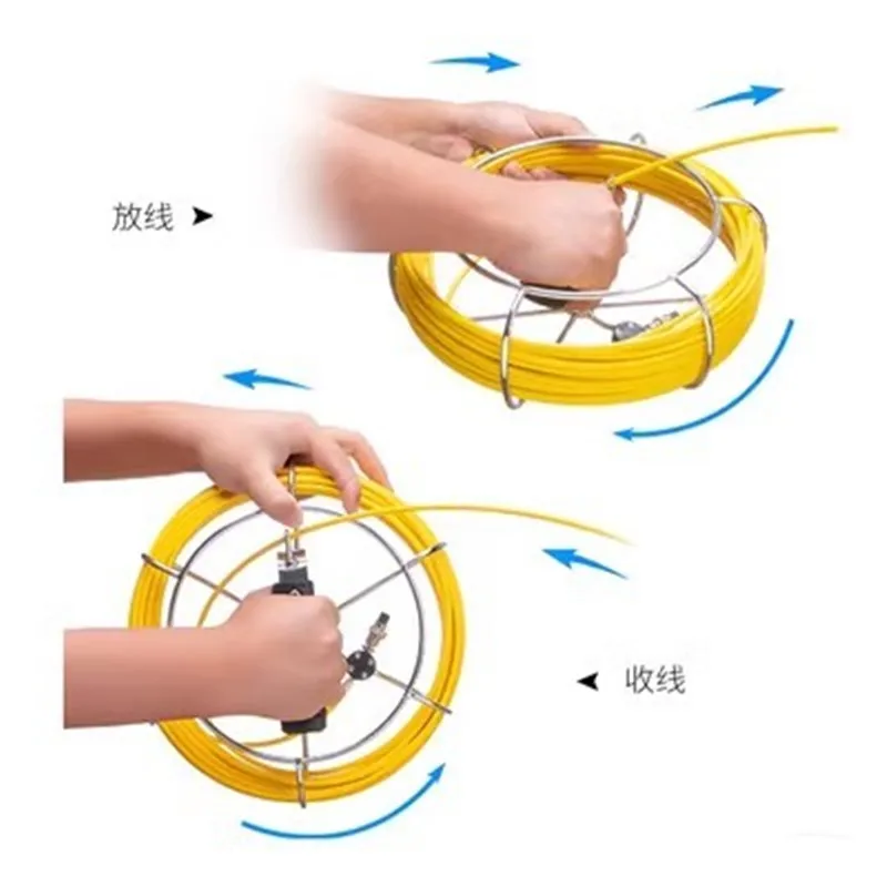 High definition industrial pipe endoscope came ra visual waterproof probe sewer pipe maintenance can turn detector