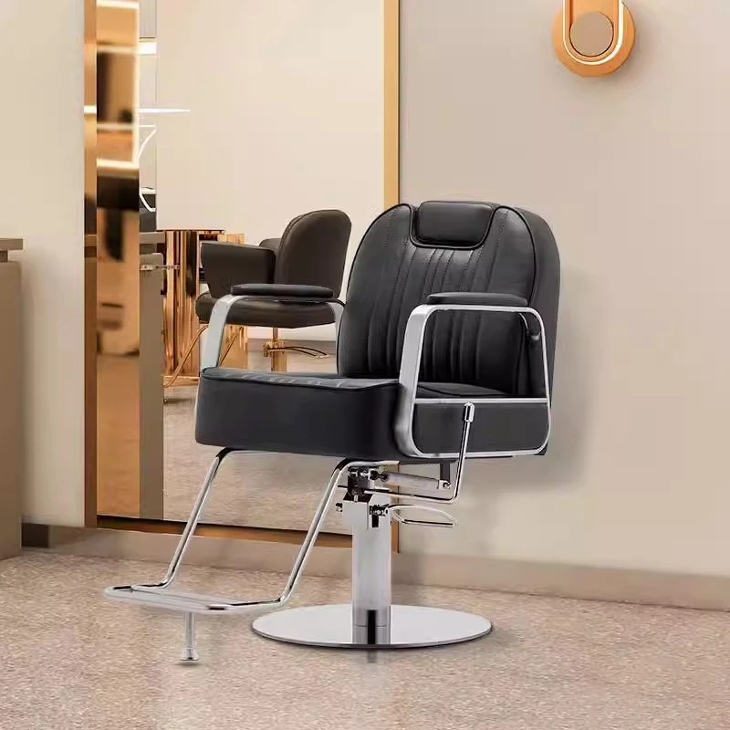 

Salon Mirror Spa Chair Banks With Wheels Furniture Beauty Salons Chairs Hairdressing ChaiseSilla Barberia Hydraulic Tattoo Bed