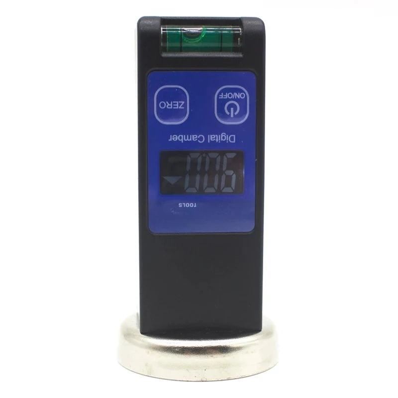 Four-wheel positioning tilt angle tool digital display level meter magnet adjustment eccentric screw change rod see the degree