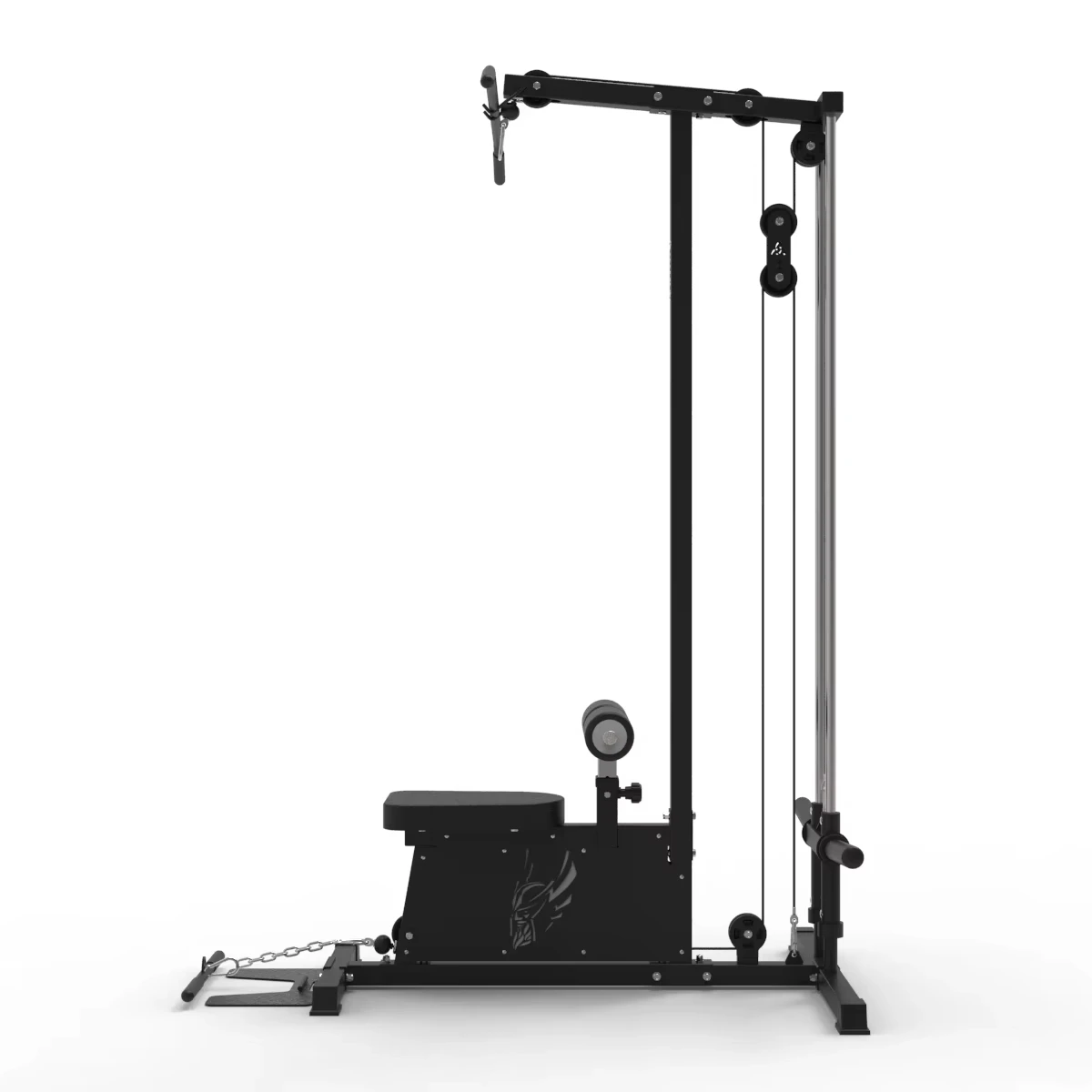 

Unisex Multi-Functional High Lat Pulldown Trainer Plate Loaded Gym Equipment with Seated Lat Pulldown Machine