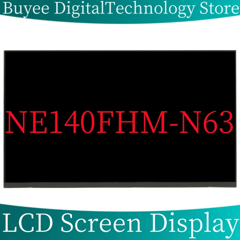 New Original 14'' NE140FHM-N63 Laptop LCD Screen Panel Display NE140FHM N63 LED Screen Display Monitor Replacement