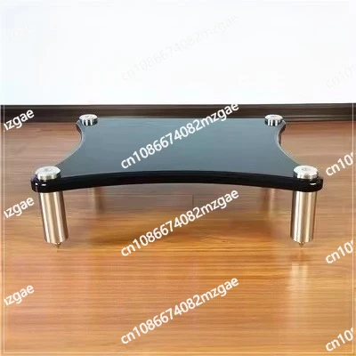 

Baked Enamel Amplifier Rack Audio Cabinet Equipment Shelf Shock-Absorbing Stand Frame