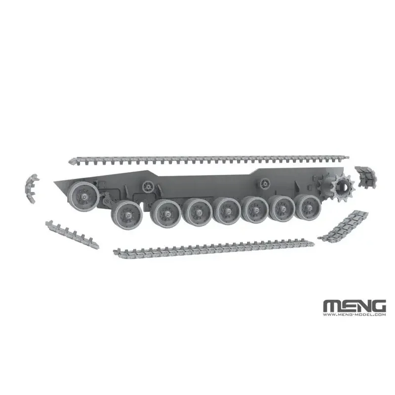 MENG 72-003 1/72 Amerikaanse gevechtstank M1A2 SEP Abrams Tusk II Model Kit