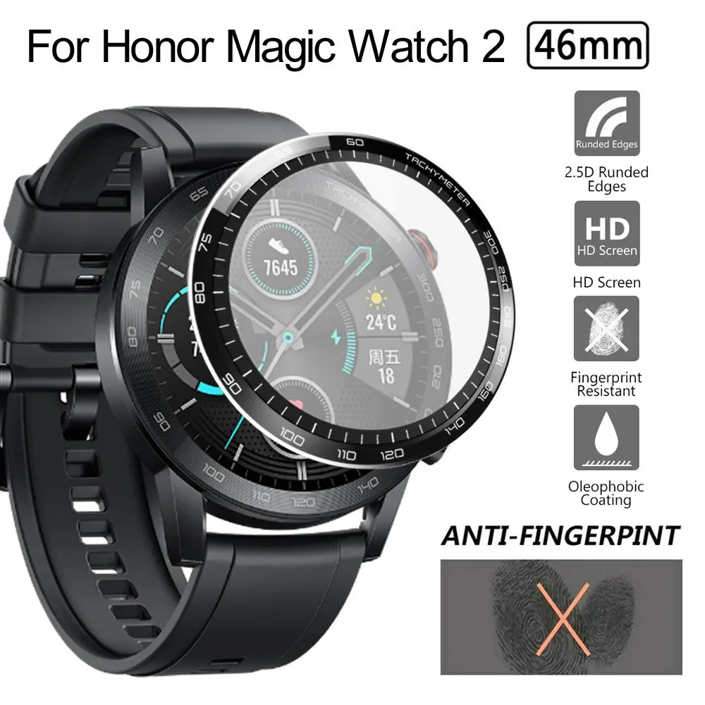 Watch Soft Clear HD Full Cover Screen Protector All-inclusive 3D Curved Protective Film For Honor Magic watch 2 46mm