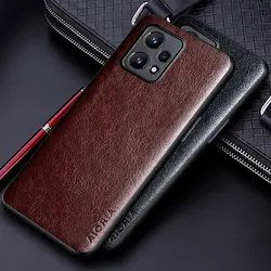 Luxury PU leather Case for Oppo Realme 9 Pro Plus 9i 5G 4G coque with Business solid color Design cover for realme 9 pro case