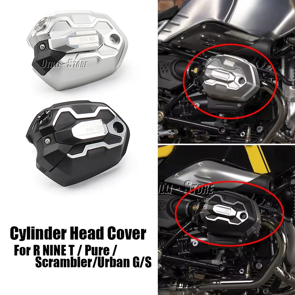 

Motorcycle Engine Guard Cylinder Head Cover Protection Cover For BMW R nine T Pure R NineT Scrambler RNINET Urban G/S Rninet R9T