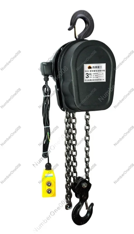 Ring Chain Electric Hoist Three-phase 380v1 Ton 2 Tons 3/5 Tons 10t Group Crane Household Two-phase 220V Reversing Chain Hoist