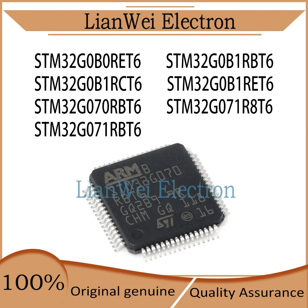 STM32G0B0 STM32G0B1 STM32G070 STM32G0B0RET6 STM32G0B1RBT6 STM32G0B1RCT6 STM32G0B1RET6 STM32G070RBT6 STM32G071R8T6 STM32G071RBT6