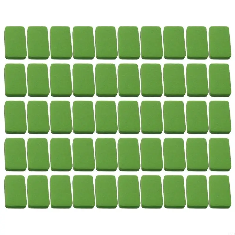 50 penghitungan penghapus papan tulis kecil dengan pembersih papan tulis yang terasa untuk