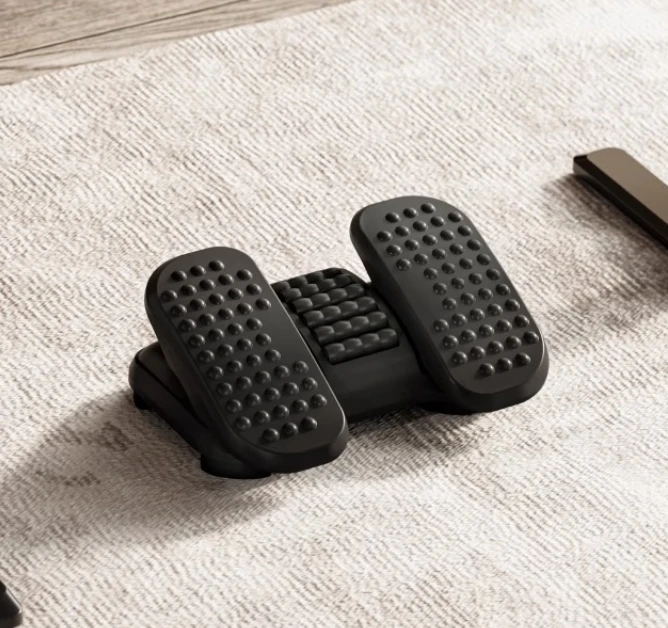 

Ergonomic Foot Rest for Office Desk Anti-Slip Foot Stool with Adjustable Height Under Desk Leg Rest for Varicose Vein Prevention