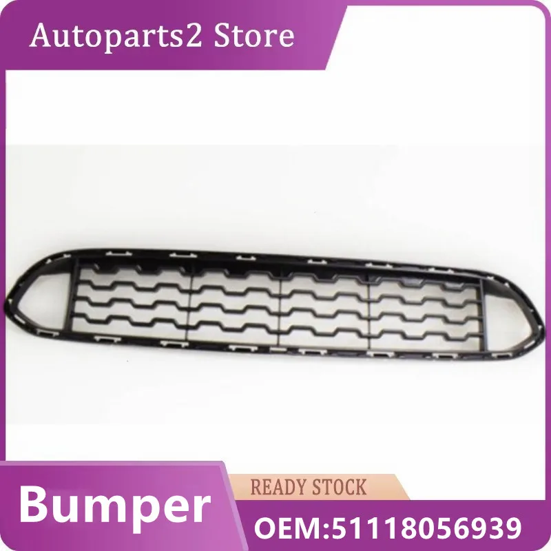 

51118056939 Bumper Center Lower Grille for BMW X3 F25 2009-2017 X4 F26 2013-2017