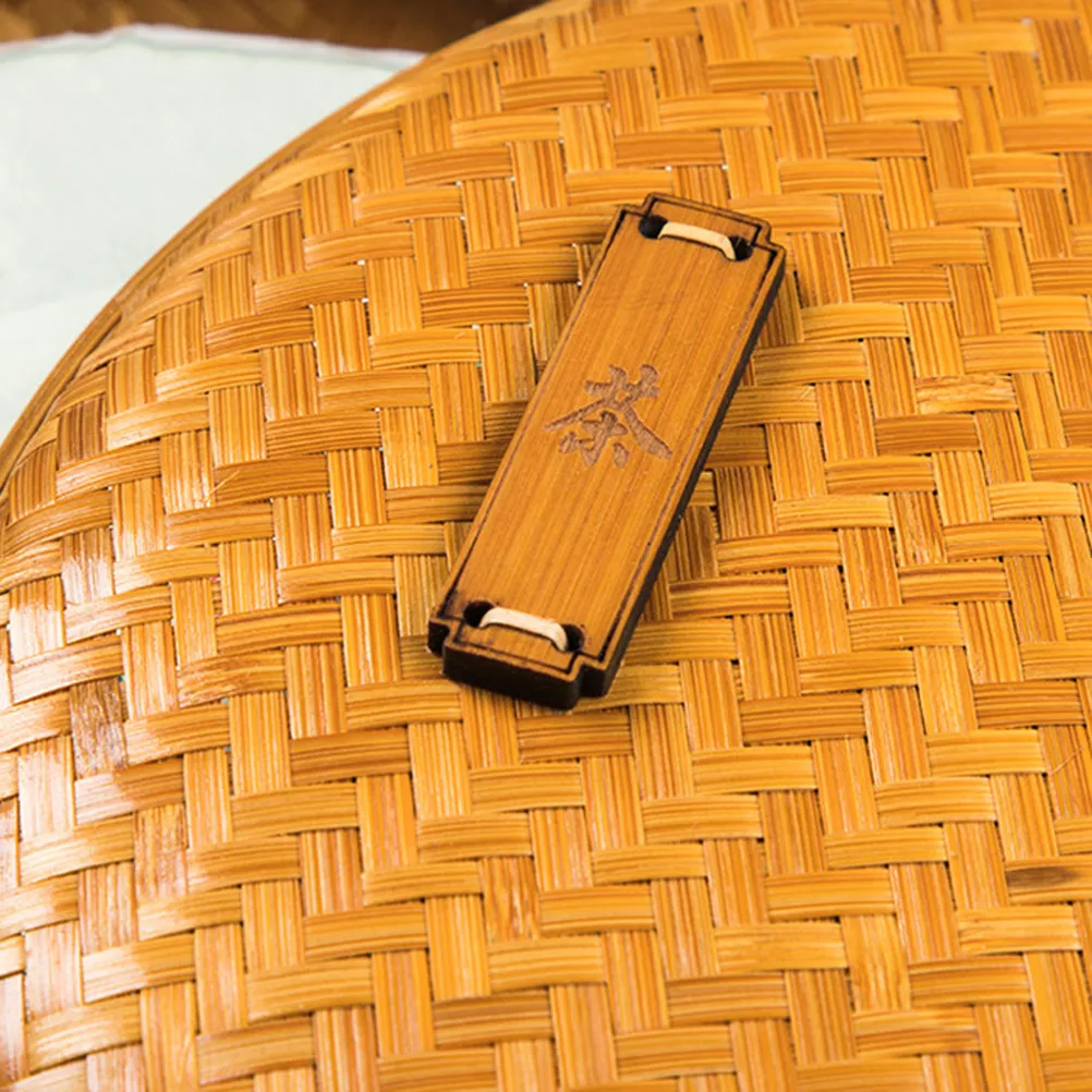 1Pcs Bamboo Tea Box Premium Handwoven Storage Basket for Tea Tools Accessories Organizing Home Kitchen Living Room Desk - view 3
