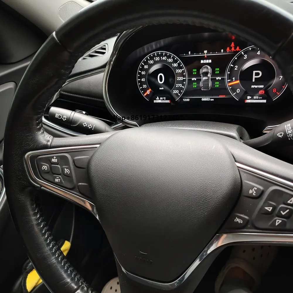 MangoGO 12.3-inch Malibu XL Digital Dashboard Linux Speedometer Automotive LCD Dashboard Applicable to 2016-2023
