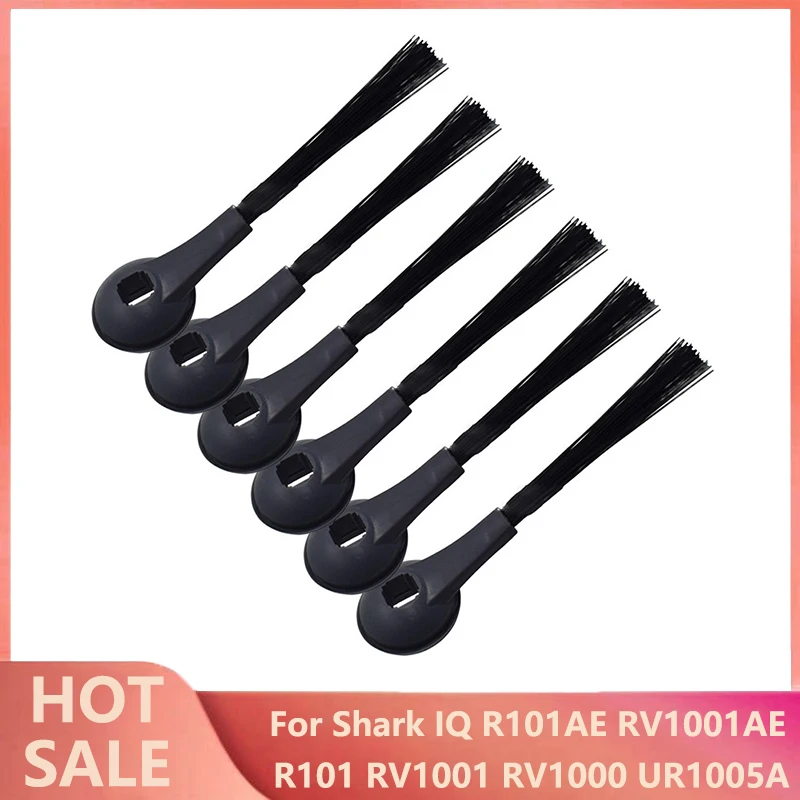 6 шт., боковые щетки для робота-пылесоса Shark IQ R101ae RV1001ae R101 RV1001 RV1000 UR1005A
