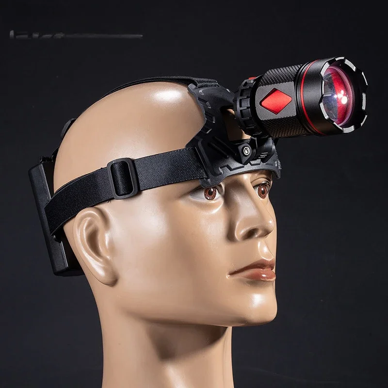 Smart Motion Sensor Super Bright LED Headlamp 3 Modes USB Rechargeable Headlight Waterproof Head Lamp Telescopic Zoom Head Torch
