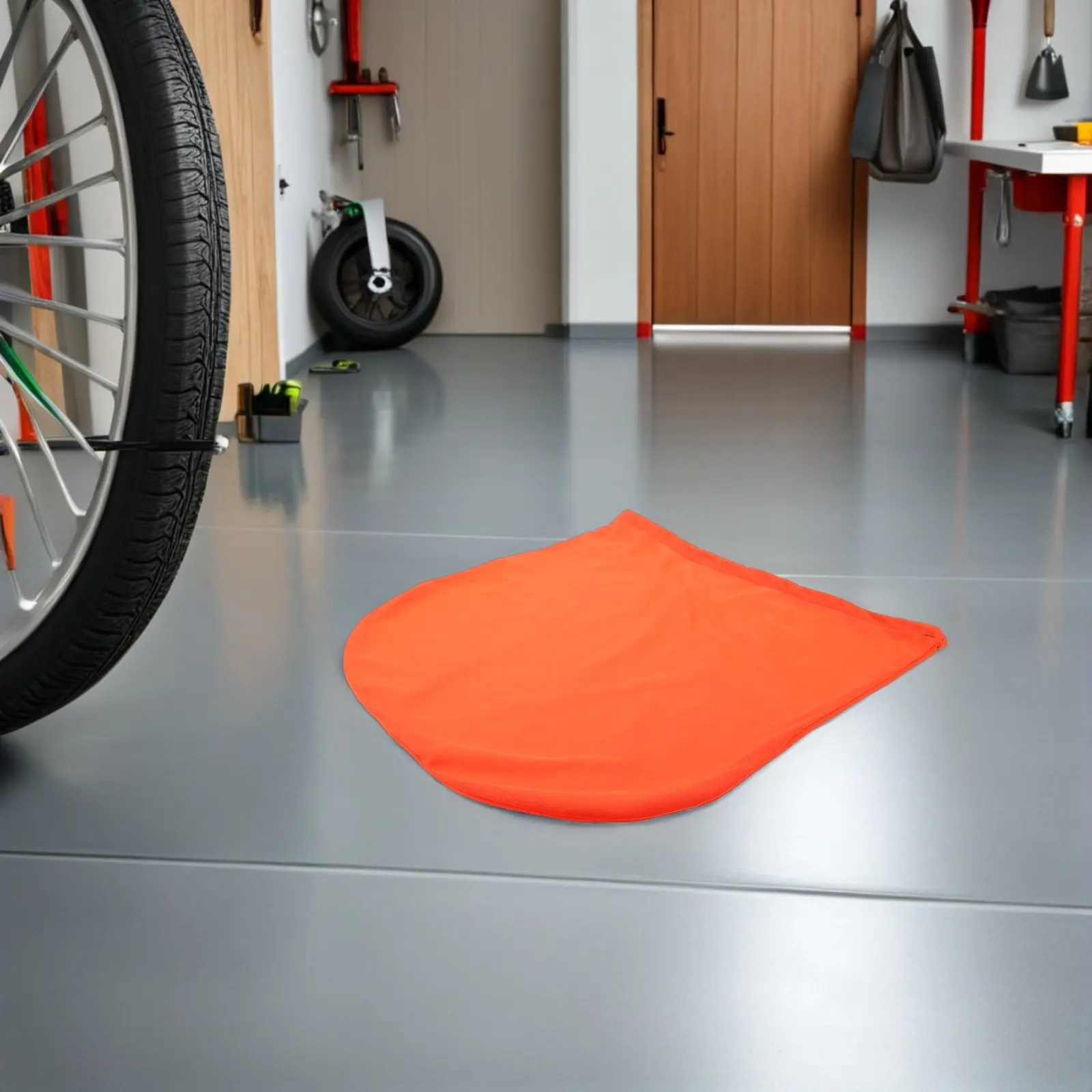 

Motorcycle Storage Drawstring Bag Large Capacity Foldable Lightweight Portable Organizer Snowboard Bike Cycling
