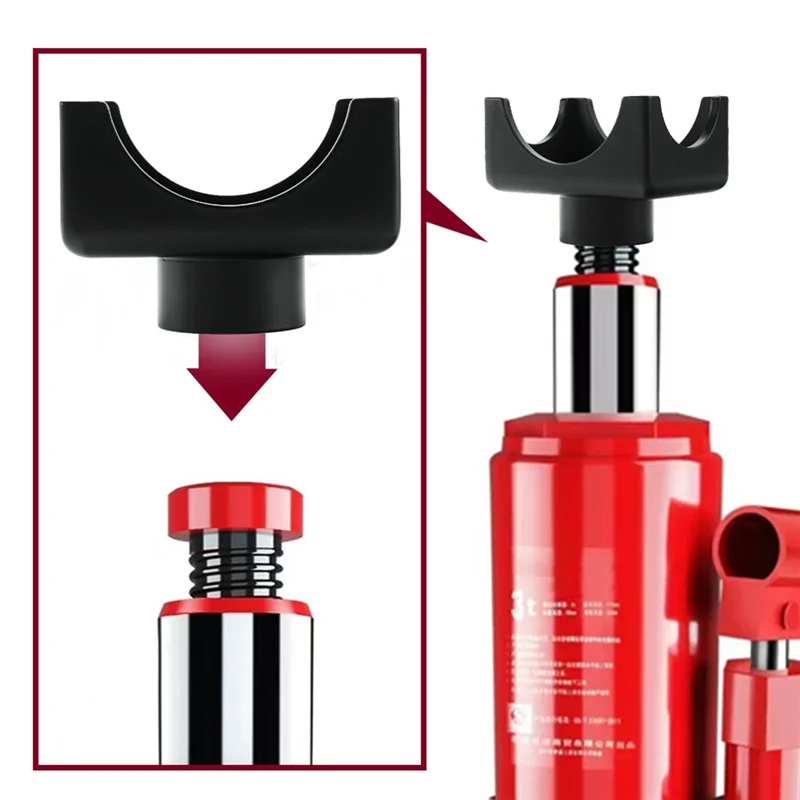 

Bottle Jack Axle Adapter Jack Axle Adapter Lifting Saddle For 2 Inch And 3 Inch Axle Tube For Bottle Jack Accessories