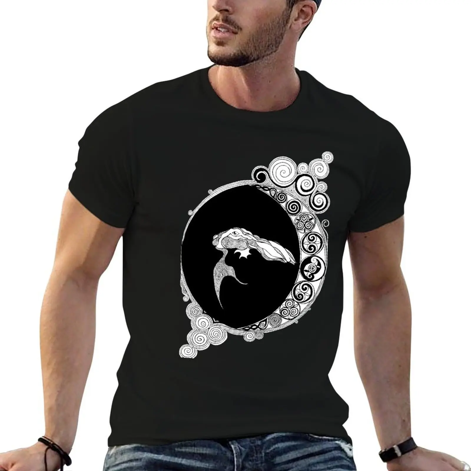 هير تي شيرت رجل تي شيرت القطن الثقيل رجل تي شيرت للرجال تي شيرت