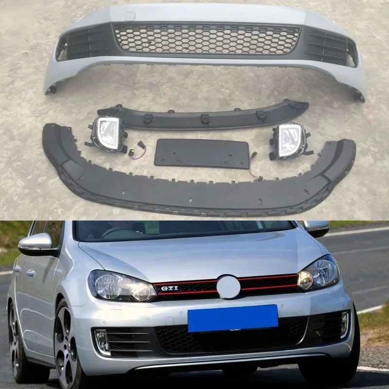 

High Quality Car Body Kits Front Bumper Plastic Auto Bodikits For Golf 6