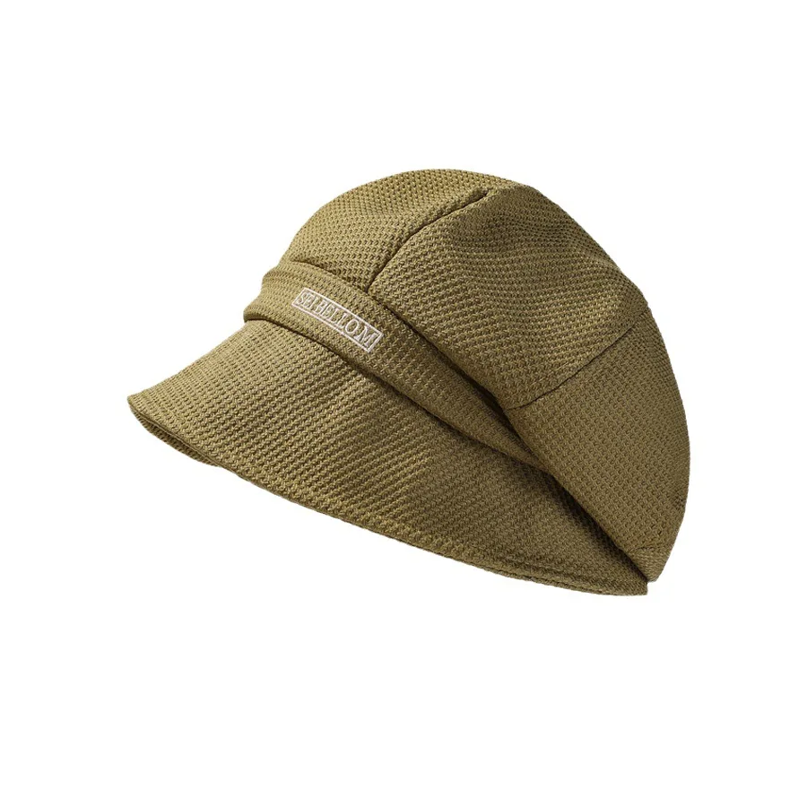 Béret octogonal en coton pour femme, chapeau baggy pour femme, casquettes gavroche vintage, décontracté, document solide, coréen, nouveau, automne, hiver, E27