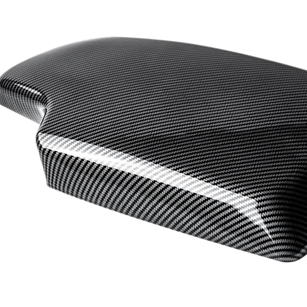 Carbon Fiber Center Console Armrest Panel Cover Trim for-BMW 3 3GT 4 Series E90 F30 F31 F34 F32 F36 F34 2013-2019