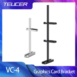 Teucer VC-4/VC-5 Aluminum Alloy Adjustable Graphics Card Bracket GPU Video Card Holder Support ITX/ATX Desktop PC Case Accessory